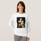 De vrouw en kinderen van de kunstenaar, 1528 t-shirt (Voorkant volledig)