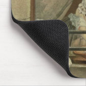 De vrouw, gegraveerd door J. Laurent Julien (c1) Muismat (Hoek)