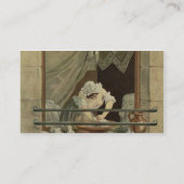De vrouw, gegraveerd door J. Laurent Julien (c1) Visitekaartje (Achterkant)