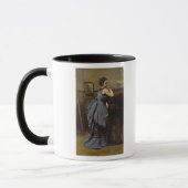 De vrouw in Blauw, 1874 Mok (Links)