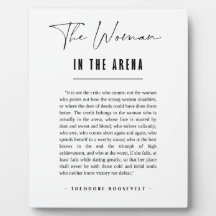 De vrouw in de Arena Daring Zeer citaat