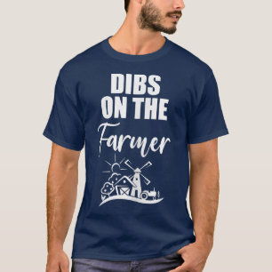 De vrouw in de boer, de boer. t-shirt