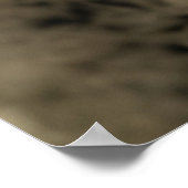 De vrouw in Lace Sepia Poster (Hoek)