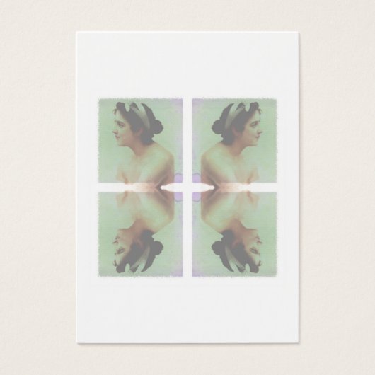 De vrouw in Open Edition ACEO Visitekaartjes (Voorkant)