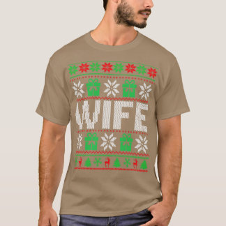 de vrouw lelijke kerst trui t-shirt