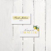 De vrouw Lotus Bachelorette Party Lemon Place kaar Plaatskaartje