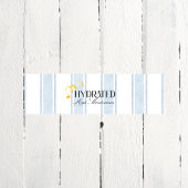 De vrouw Lotus- Lemon thema Water fles label Waterfles Etiket