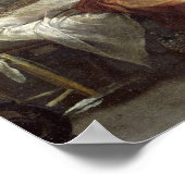 De vrouw met de Flea Poster (Hoek)