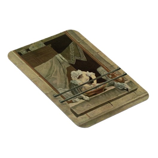 De vrouw met de graafdruk J. Laurent Julien (c1 Magneet (Rechterzijde)