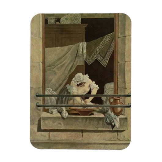 De vrouw met de graafdruk J. Laurent Julien (c1 Magneet (Verticaal)