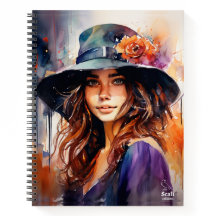 De vrouw met de hoed: portret van vibrante gratie