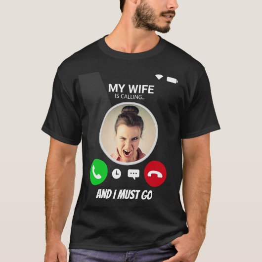 De vrouw noemt Funny Gift voor Vriendin van de vro T-shirt (Voorkant)
