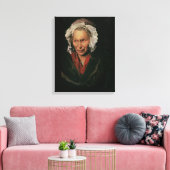 De vrouw of The Obsessie of Envy, 1819-22 Canvas Afdruk (Insitu (Woonkamer))