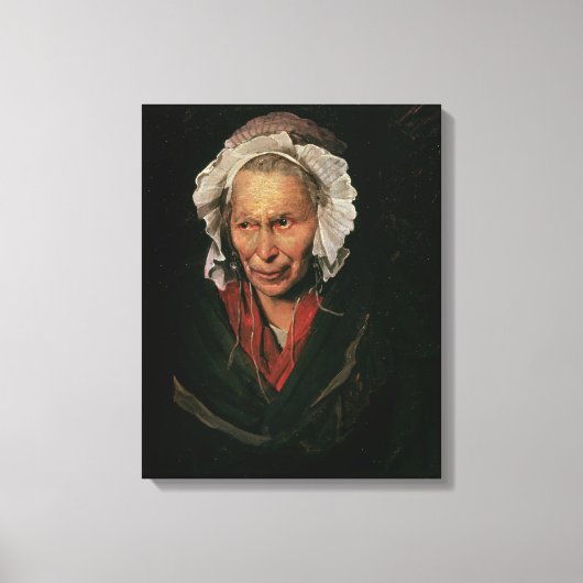 De vrouw of The Obsessie of Envy, 1819-22 Canvas Afdruk (Voorkant)