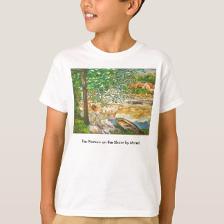 De vrouw op de Shore T-shirt