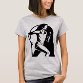 De Vrouw Runner/Jogger T-Shirt (Voorkant)