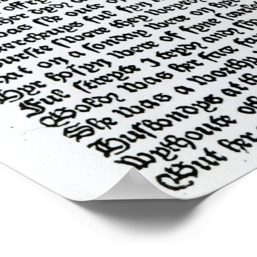 De vrouw van Bath Poster (Hoek)