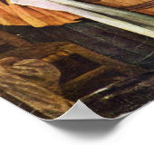 De vrouw van Chardin Jean-Baptiste Siméon Poster (Hoek)