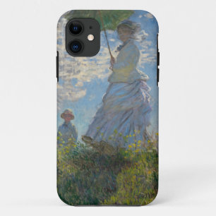 De Vrouw van Claude Monet met een Parasol 1875 iPhone 11 Hoesje