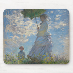 De Vrouw van Claude Monet met een Parasol 1875 Muismat