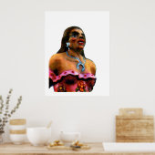 De vrouw van de Danser van jGibney van de Reeks Poster (Keuken)