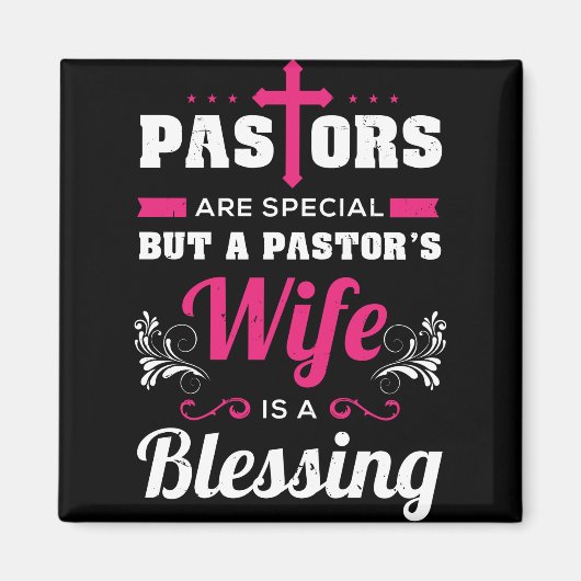 De vrouw van de dominee is een zegen magneet (Voorkant)