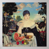 De vrouw van de handelaar in Tea, 1918 Poster (Voorkant)