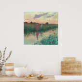 De vrouw van de kunstenaar Vist Jean-Louis Forain  Poster (Keuken)