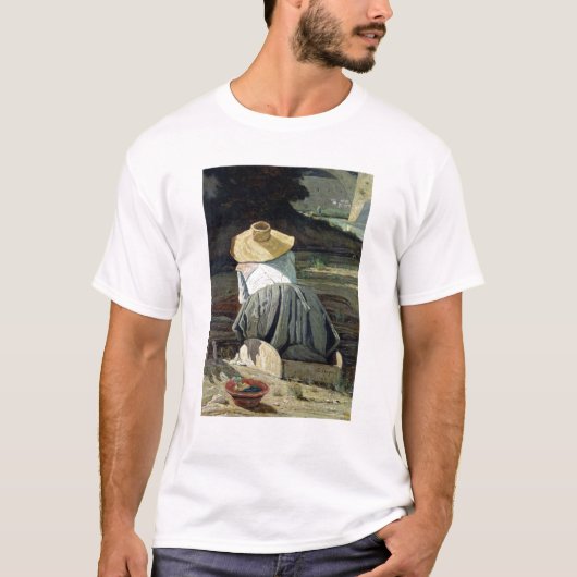De vrouw van de rivier de 1860 t-shirt (Voorkant)