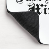 De vrouw van de Speler van de Bas Muismat (Hoek)