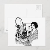 De Vrouw van de vampier Briefkaart (Voorkant / Achterkant)