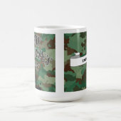 De vrouw van de veteraan koffiemok (Center)