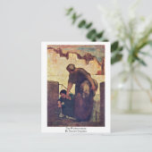 De vrouw van Honore Daumier Briefkaart (Staand voorkant)
