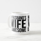 De vrouw van mijn man is Geweldige Mok (Voorkant links)