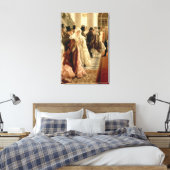 De vrouw van Mode , 1883-5 Canvas Afdruk (Insitu (Slaapkamer))