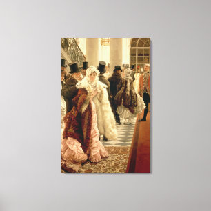 De vrouw van Mode , 1883-5 Canvas Afdruk