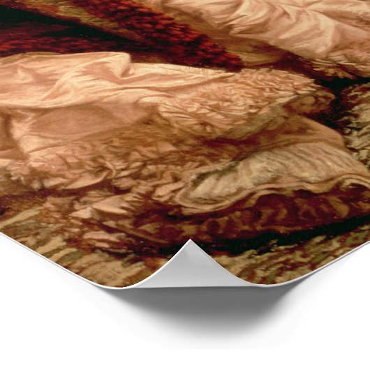 De vrouw van Mode , 1883-5 Poster (Hoek)