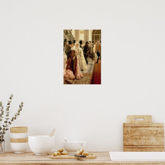 De vrouw van Mode , 1883-5 Poster (Keuken)