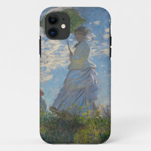 De Vrouw van Monet met een parasol iPhone 11 Hoesje