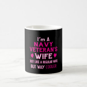 De vrouw van Navy Veteran Koffiemok
