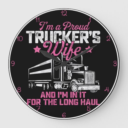 De vrouw van Proud Trucker: liefde op lange afstan Grote Klok (Voorkant)