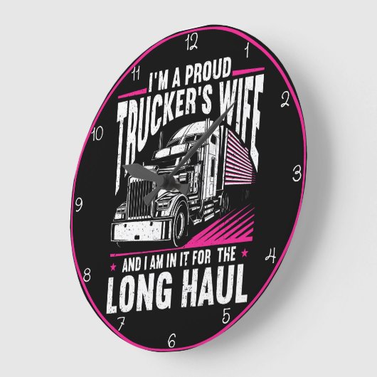 De vrouw van Proud Trucker, Long Haul Grote Klok (Hoek)