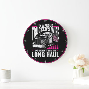 De vrouw van Proud Trucker, Long Haul Grote Klok