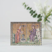 De vrouw van Samaria bij de Put Briefkaart (Staand voorkant)