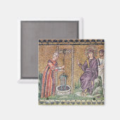 De vrouw van Samaria bij de Well Magneet (Voorkant / Achterkant)