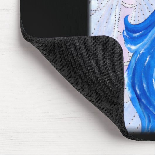 De Vrouwe van de Blauwe Vlam Muismat (Hoek)