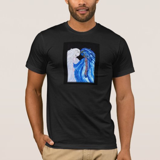 De Vrouwe van de Blauwe Vlam T-shirt (Voorkant)