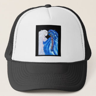De Vrouwe van de Blauwe Vlam Trucker Pet