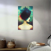 De Vrouwe van het Kasteel Canvas Afdruk