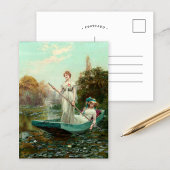 De Vrouwe van het Meer | Henry John Yend King Briefkaart